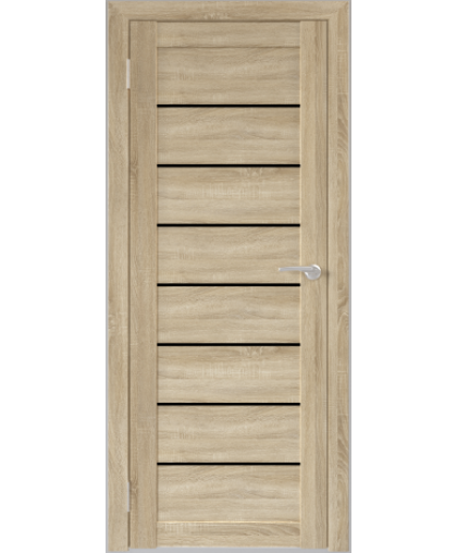 Бона 01 чёрное стекло