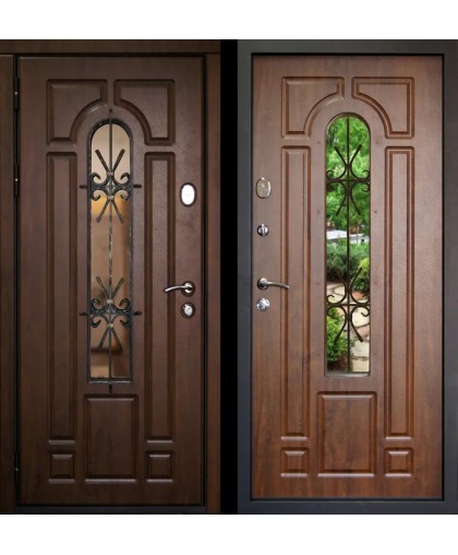 Бари NEW О-Е(окно) Дуб темный - О-Е(окно) Дуб темный