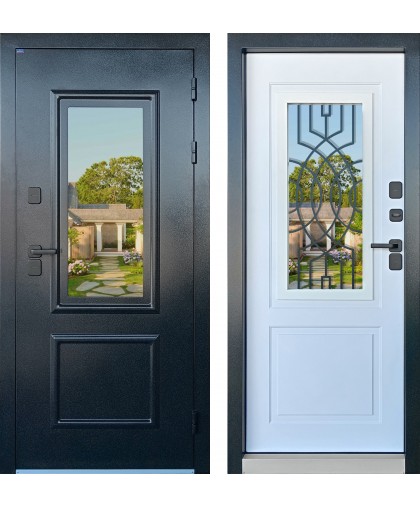 ПРОМЕТ «Винтер» Панорама ТЕРМОРАЗРЫВ | Входная металлическая дверь