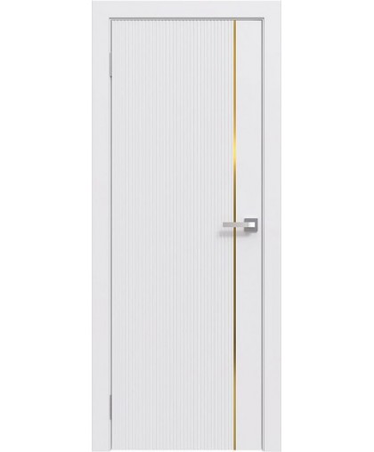 Эмаль Line 05 (золотой молдинг) цвет белый